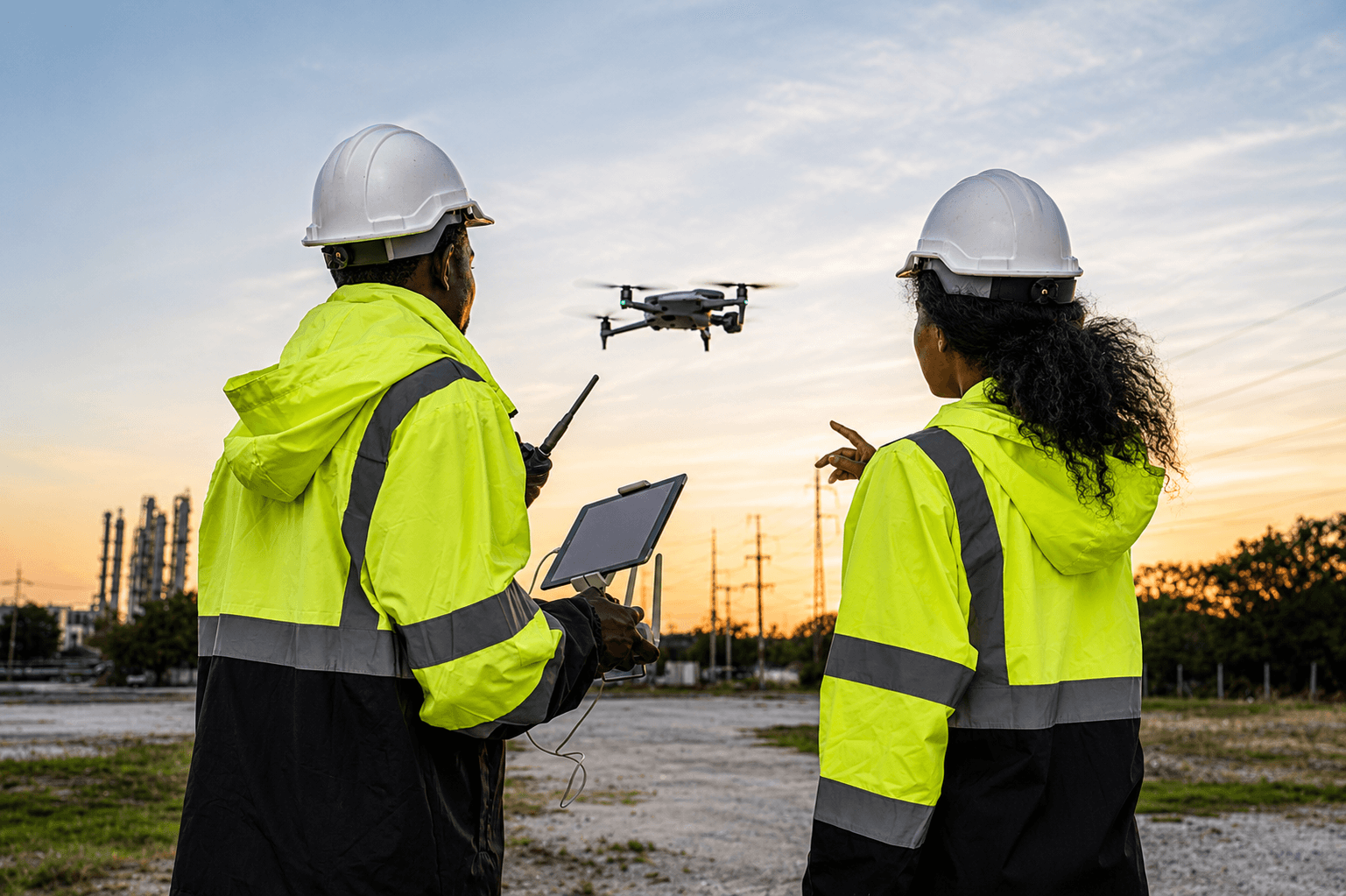 OTIC Geosystems survey equipment in the field