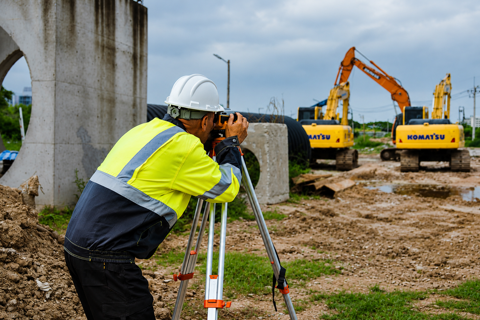 Equipment demonstration to clients